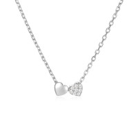 925 Silver Heart Pendant Necklace