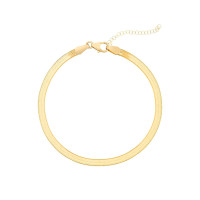 Gold-Tone High-Polish Chain Bracelet