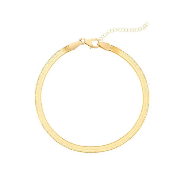 Gold-Tone High-Polish Chain Bracelet