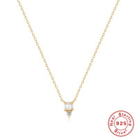925 Silver Pearl Pendant Necklace