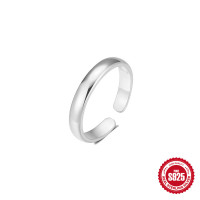 925 Sterling Silver Open Band Ring