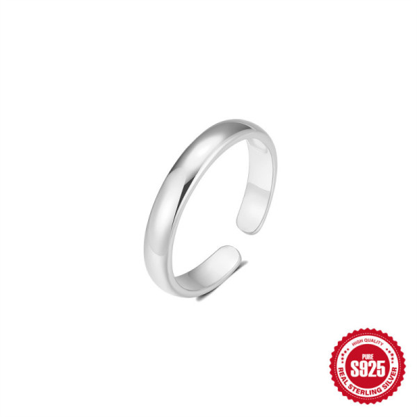 925 Sterling Silver Open Band Ring