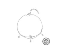 925 Silver Star Chain Bracelet