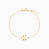 Gold-Plated Constellation Chain Bracelet