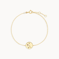 Gold-Tone Zodiac Charm Bracelet