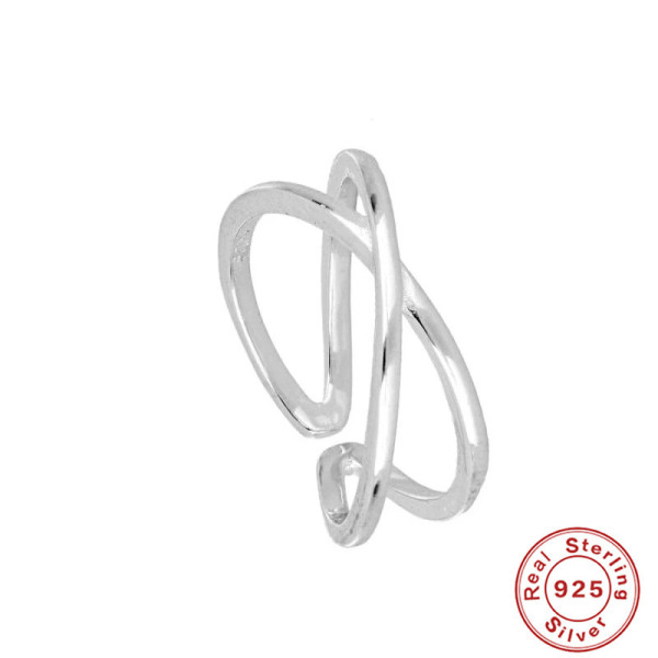 925 Sterling Silver Minimalist Ear Cuff