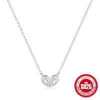 Sterling Silver Heart Pendant Necklace