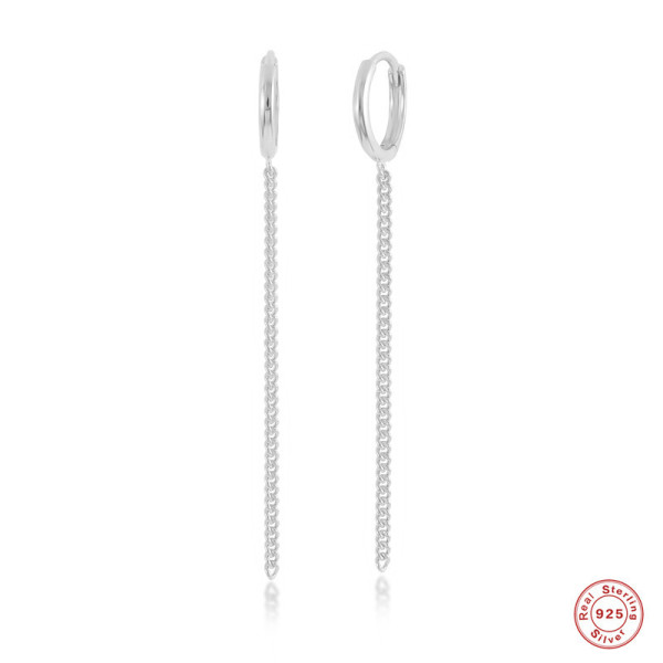 925 Silver Delicate Threader Earrings