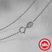 925 Silver Minimalist Chain Necklace