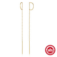 Gold-Yellow Threader Earrings